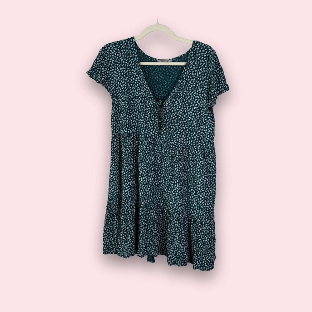 American Eagle Outfitters green floral dress